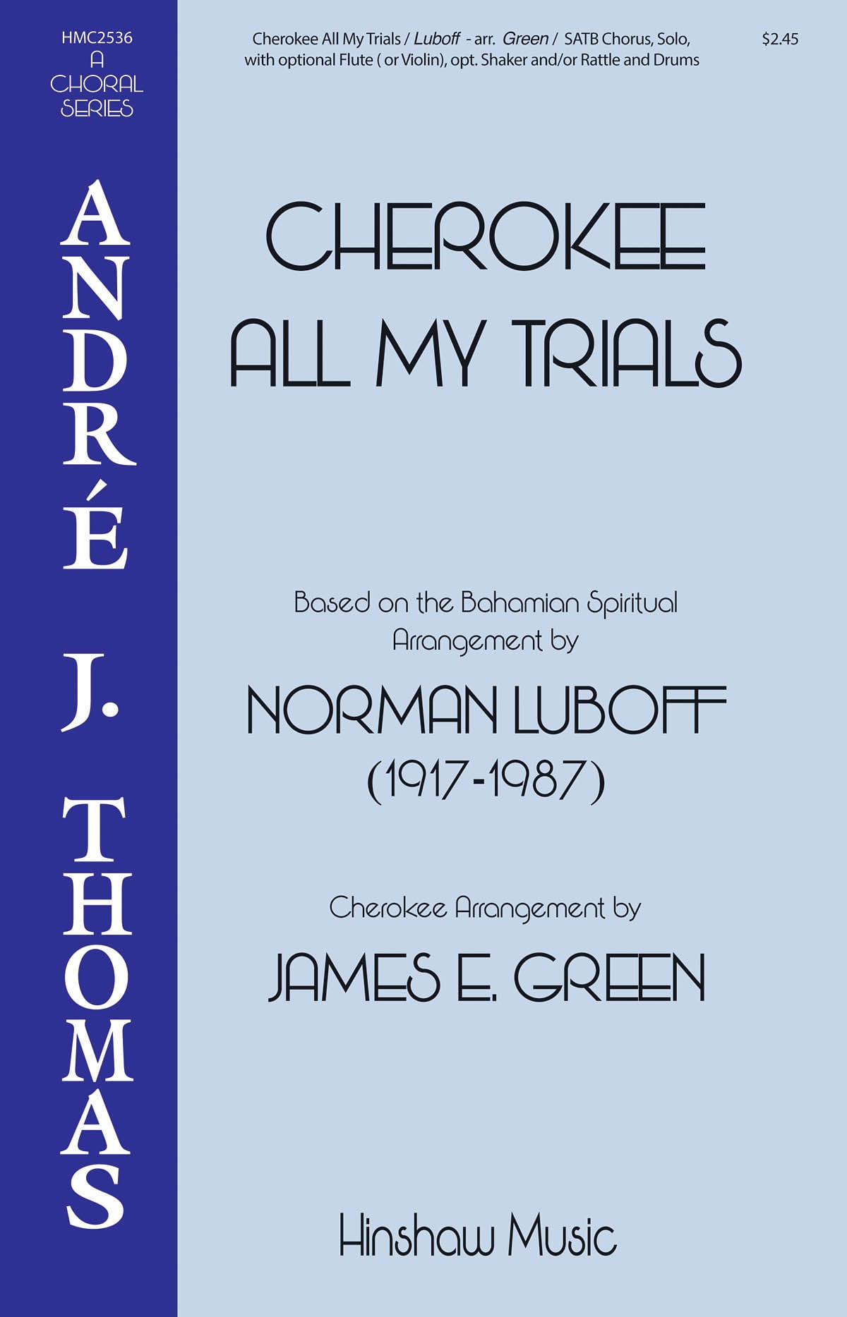 Cherokee All My Trials